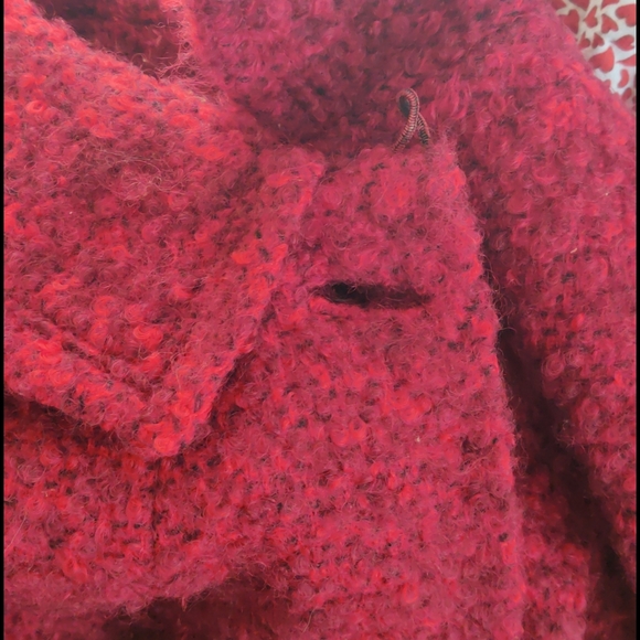 True vintage boucle coat mod style - Picture 8 of 9